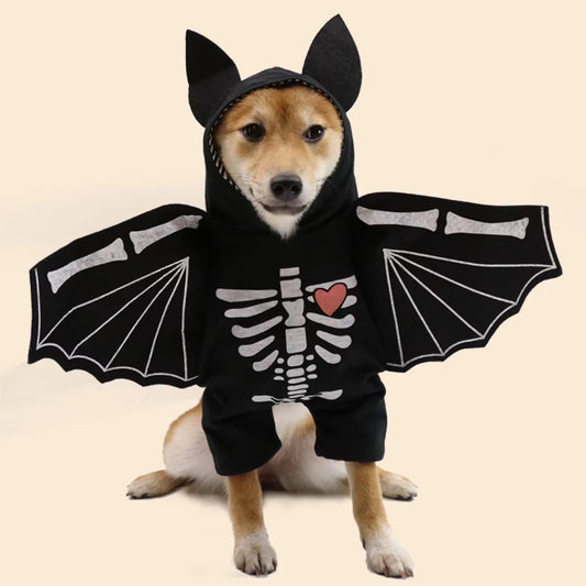 Wholesale Dog Bat Clothing Halloween Pet Costumes Bat Wings for Small Medium Large Dogs