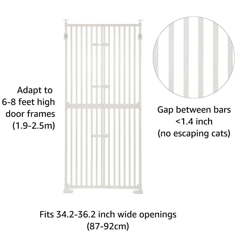 Unipaws Extra Tall Cat Pet Gate
