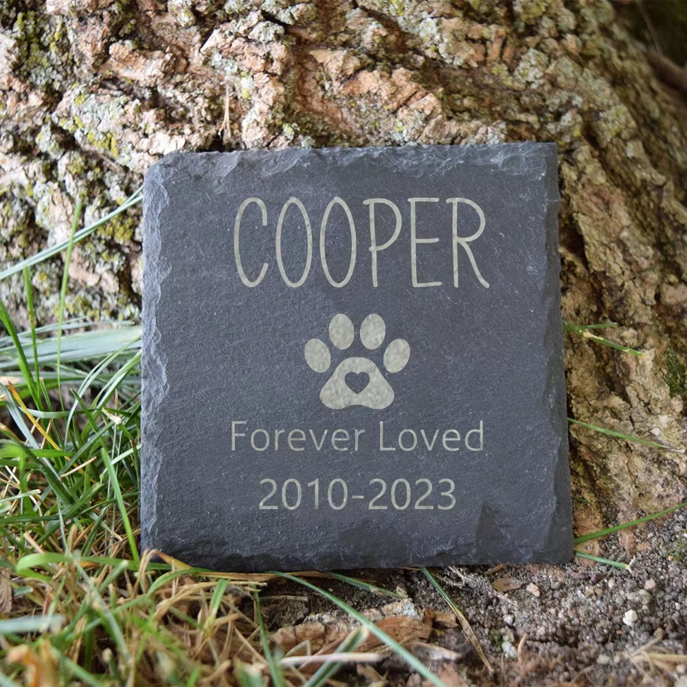 Dog Memorial Garden Stone Pet Memorial Gift Dog Pet Loss Bereavement Gifts Dogs Garden Path Stone Pet Grave Marker