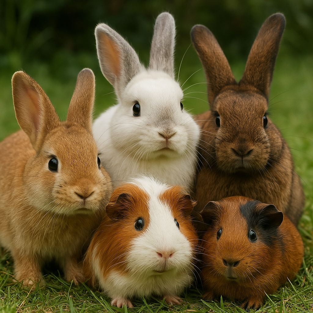 Rabbits & guinea pigs