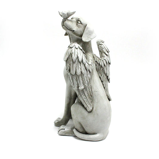 1Pc Angel Dog Memorial Statue, Pet Memorial Stone for Dogs, Angel Dog Memorial Gifts, Dog Passing Away Bereavement Gifts, Pets G