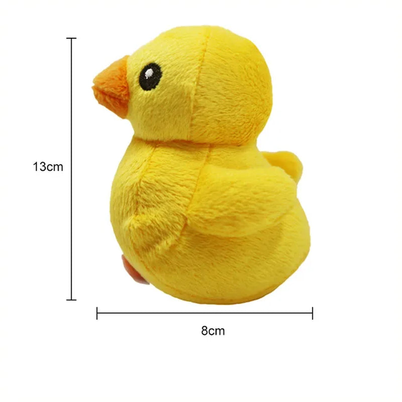 Pet Puppy Cat Donuts Squeaky Plush Toy Chew Squeaker Sound Dog Play Bite Toys Watermelon Ice Cream Star Banana Lobster Orange